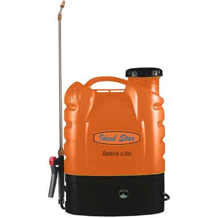 pompa a spalla a batteria 16 litri potente e professionale