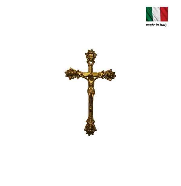 Crocifisso da Parete in Ottone
