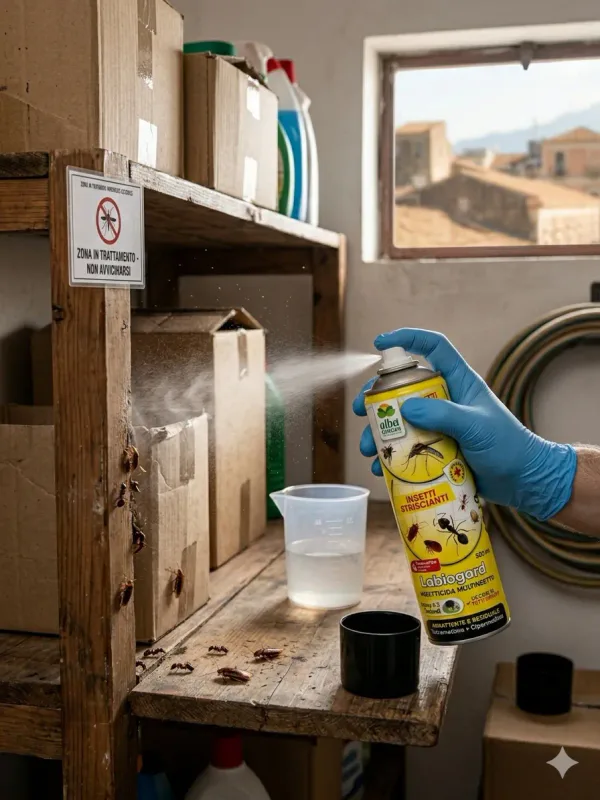 Insetticida Multinsetto Spray 500 ml per Casa e Giardino