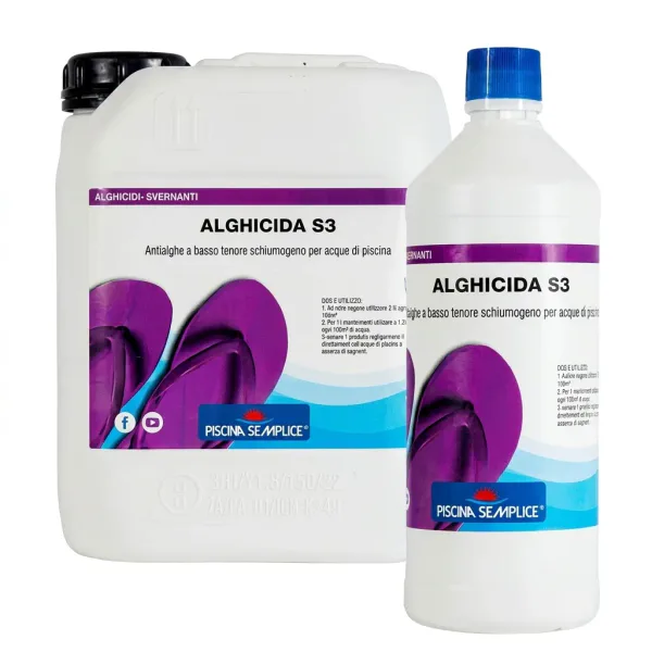 Antialga Liquido per Piscina