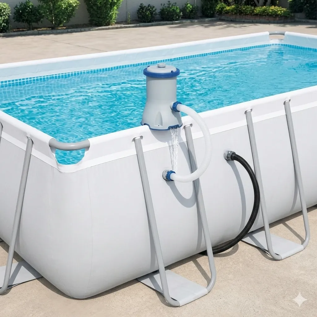 Piscina Fuori Terra Rettangolare Bestway Power Steel